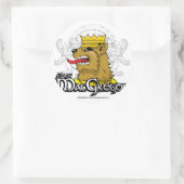 Clan MacGregor Runder Aufkleber (Tasche)