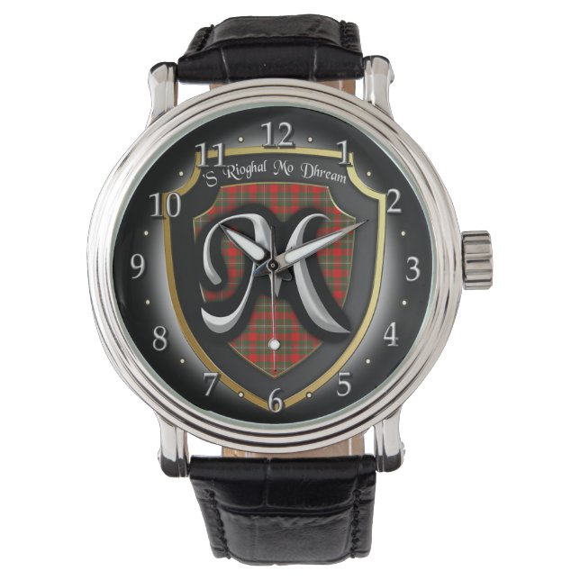 Clan MacGregor Scotland Celebration Watch Armbanduhr (Vorderseite)