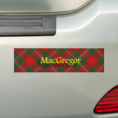 Clan MacGregor Scottish Autoaufkleber (Auf Auto)