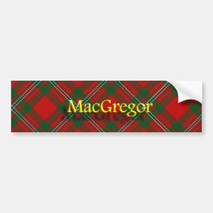 Clan MacGregor Scottish Autoaufkleber