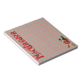 Clan MacGregor Scottish Dream Notepad Notizblock (angewinkelt)