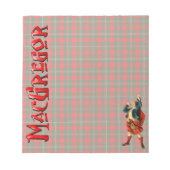 Clan MacGregor Scottish Dream Notepad Notizblock (Vorderseite)