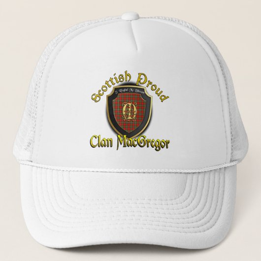 Clan MacGregor Scottish Dynsty Cap Truckerkappe (Vorderseite)
