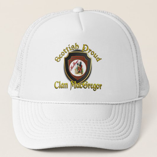 Clan MacGregor Scottish Dynsty Cap Truckerkappe (Vorderseite)