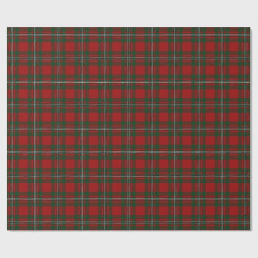 Clan MacGregor ScottishTartan Geschenkpapier (Flach)