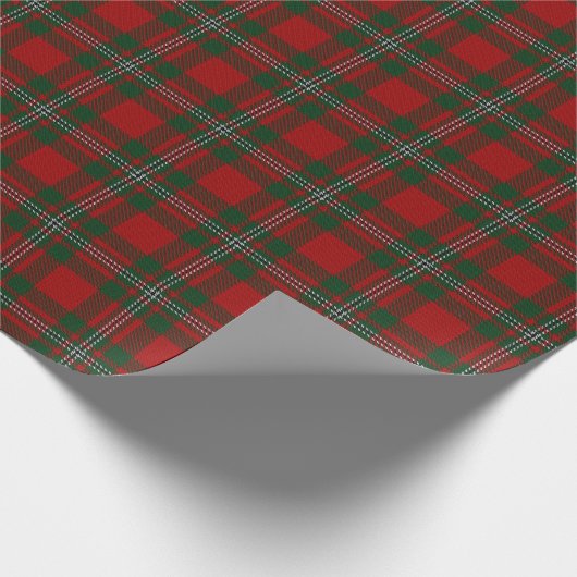 Clan MacGregor ScottishTartan Geschenkpapier (Ecke)