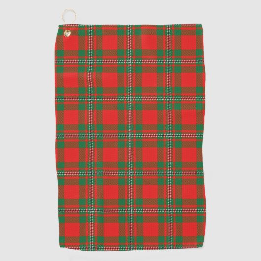 Clan MacGregor ScottishTartan Golfhandtuch (Vorderseite)