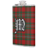 Clan MacGregor Tartan-alte Schottland-Flasche Flachmann (Links)