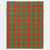 Clan MacGregor Tartan Fleecedecke (Vorderseite)
