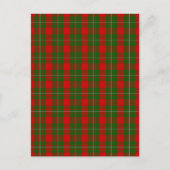 Clan MacGregor Tartan Postkarte (Vorderseite)