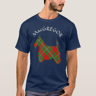 Clan MacGregor Tartan & Scottie T - Shirt