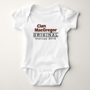 Clan MacGregor Vintag anpassen Baby Strampler