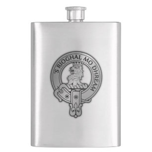 Clan MacGregor Wappen Flachmann
