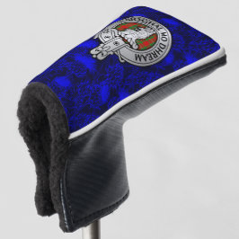 Clan MacGregor Wappen & Tartan auf Thistle Golf Headcover