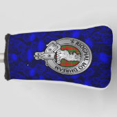 Clan MacGregor Wappen & Tartan auf Thistle Golf Headcover (Vorderseite)
