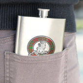 Clan MacGregor Wappen & Tartan Flask Flachmann (Beispiel)