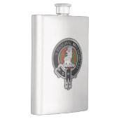 Clan MacGregor Wappen & Tartan Flask Flachmann (Rechts)
