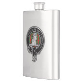 Clan MacGregor Wappen & Tartan Flask Flachmann (Links)