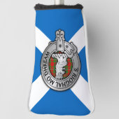 Clan MacGregor Wappen & Tartan Golf Headcover (Rotieren 90)