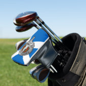 Clan MacGregor Wappen & Tartan Golf Headcover (In Situ)