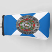 Clan MacGregor Wappen & Tartan Knot Golf Headcover (Vorderseite)