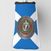 Clan MacGregor Wappen & Tartan Knot Golf Headcover (Rotieren 90)