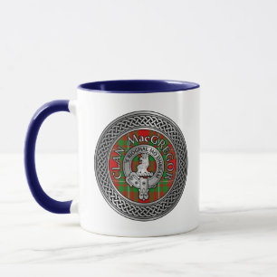 Clan MacGregor Wappen & Tartan Knot Tasse