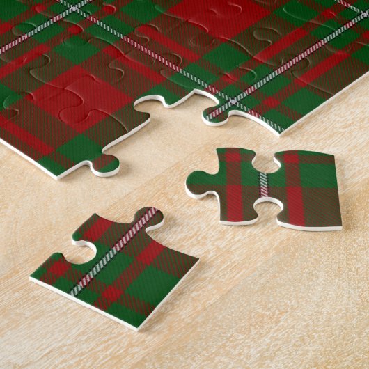 Clan MacGregor Wappen & Tartan Puzzle (Seite)