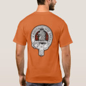 Clan MacGregor Wappen &Tartan T-Shirt (Rückseite)