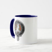 Clan MacGregor Wappen & Tartan Tasse (Vorderseite Links)