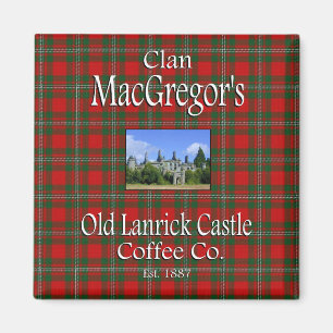 Clan MacGregor's Old Lanrick Castle Coffee Co. Magnet