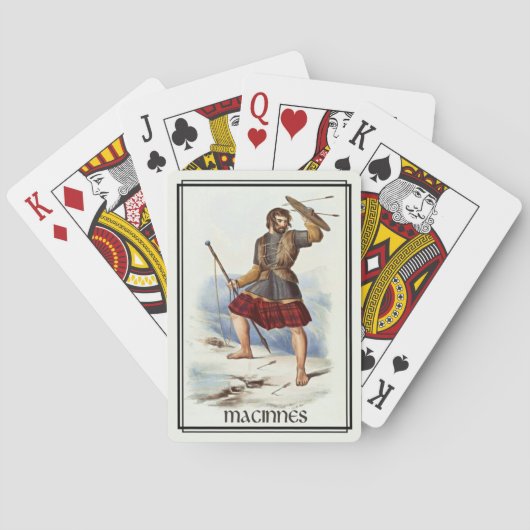 Clan MacInnes Classic Scotland Bicycle Deck Spielkarten (Rückseite)