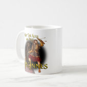 Clan MacInnes Scottish Dynsty Tartan Tasse (Vorderseite Links)