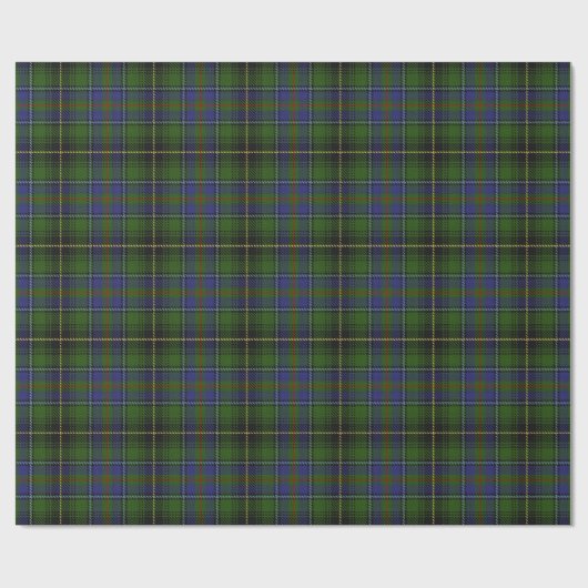 Clan MacInnes ScottishTartan Geschenkpapier (Flach)