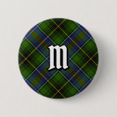 Clan MacInnes Tartan Button (Vorderseite)