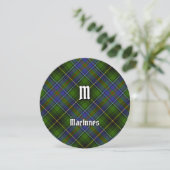Clan MacInnes Tartan Einladung (Stehend Vorderseite)