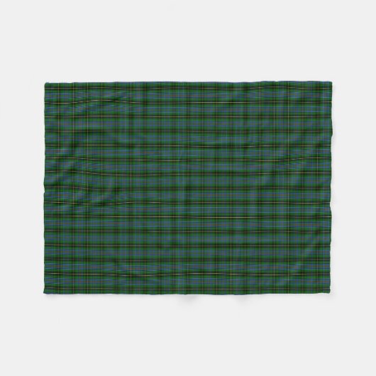 Clan MacInnes Tartan Fleecedecke (Vorderseite (Horizontal))