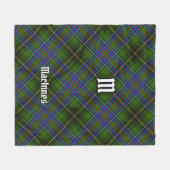 Clan MacInnes Tartan Fleecedecke (Vorderseite (Horizontal))