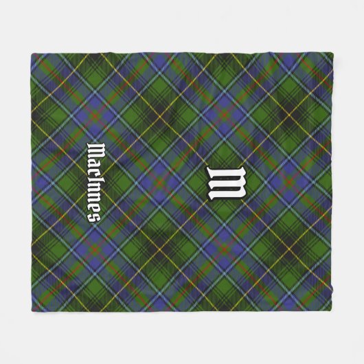 Clan MacInnes Tartan Fleecedecke (Vorderseite (Horizontal))