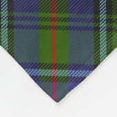 Clan MacInnes Tartan Fleecedecke (Ecke)