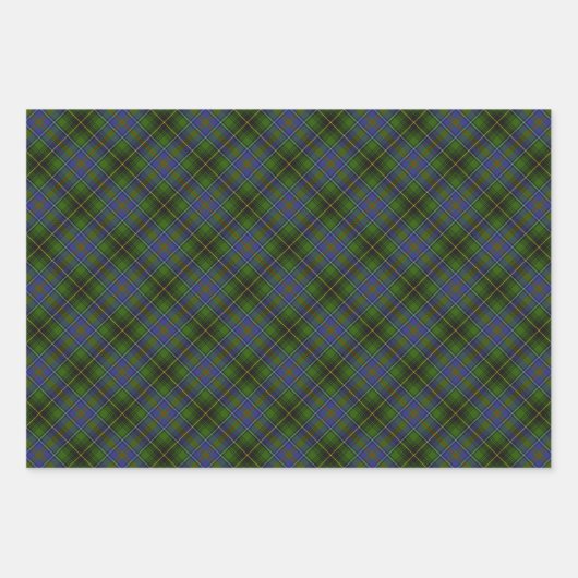 Clan MacInnes Tartan Geschenkpapier Set (Vorderseite 2)
