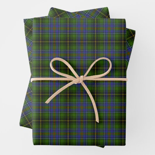 Clan MacInnes Tartan Geschenkpapier Set (Beispiel)
