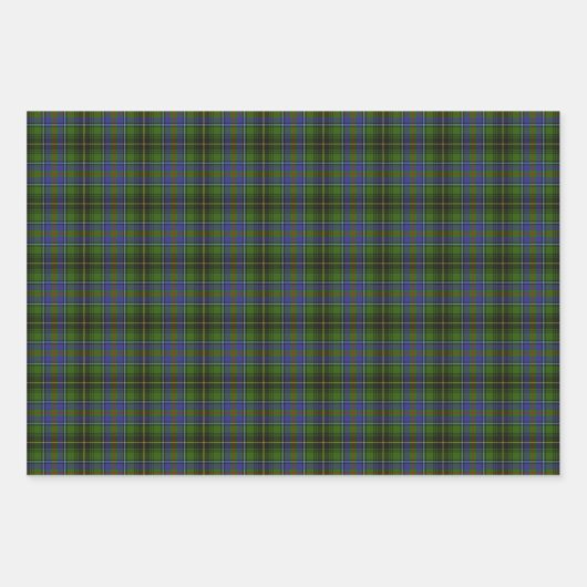 Clan MacInnes Tartan Geschenkpapier Set (Vorderseite)