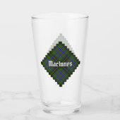 Clan MacInnes Tartan Glas (Rückseite)