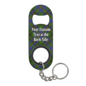 Clan MacInnes Tartan Mini Flaschenöffner (Rückseite)