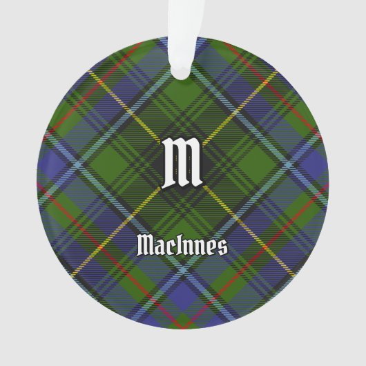 Clan MacInnes Tartan Ornament (Vorderseite)