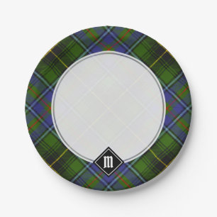 Clan MacInnes Tartan Pappteller
