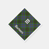 Clan MacInnes Tartan Serviette (Ecke)