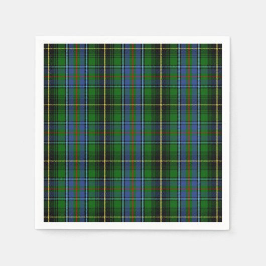 Clan MacInnes Tartan Serviette (Vorderseite)