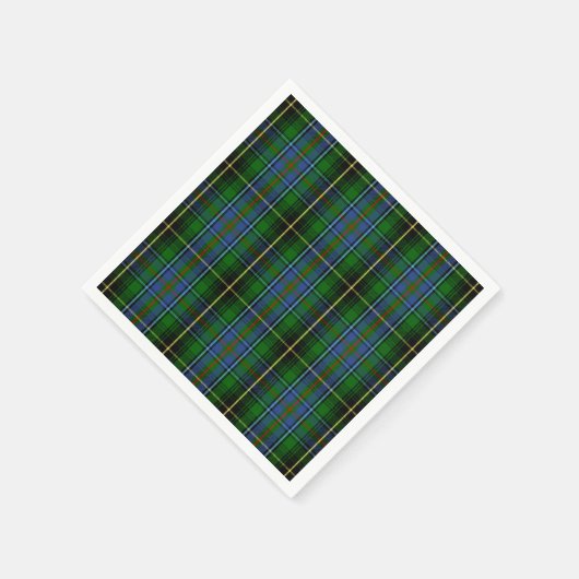 Clan MacInnes Tartan Serviette (Ecke)